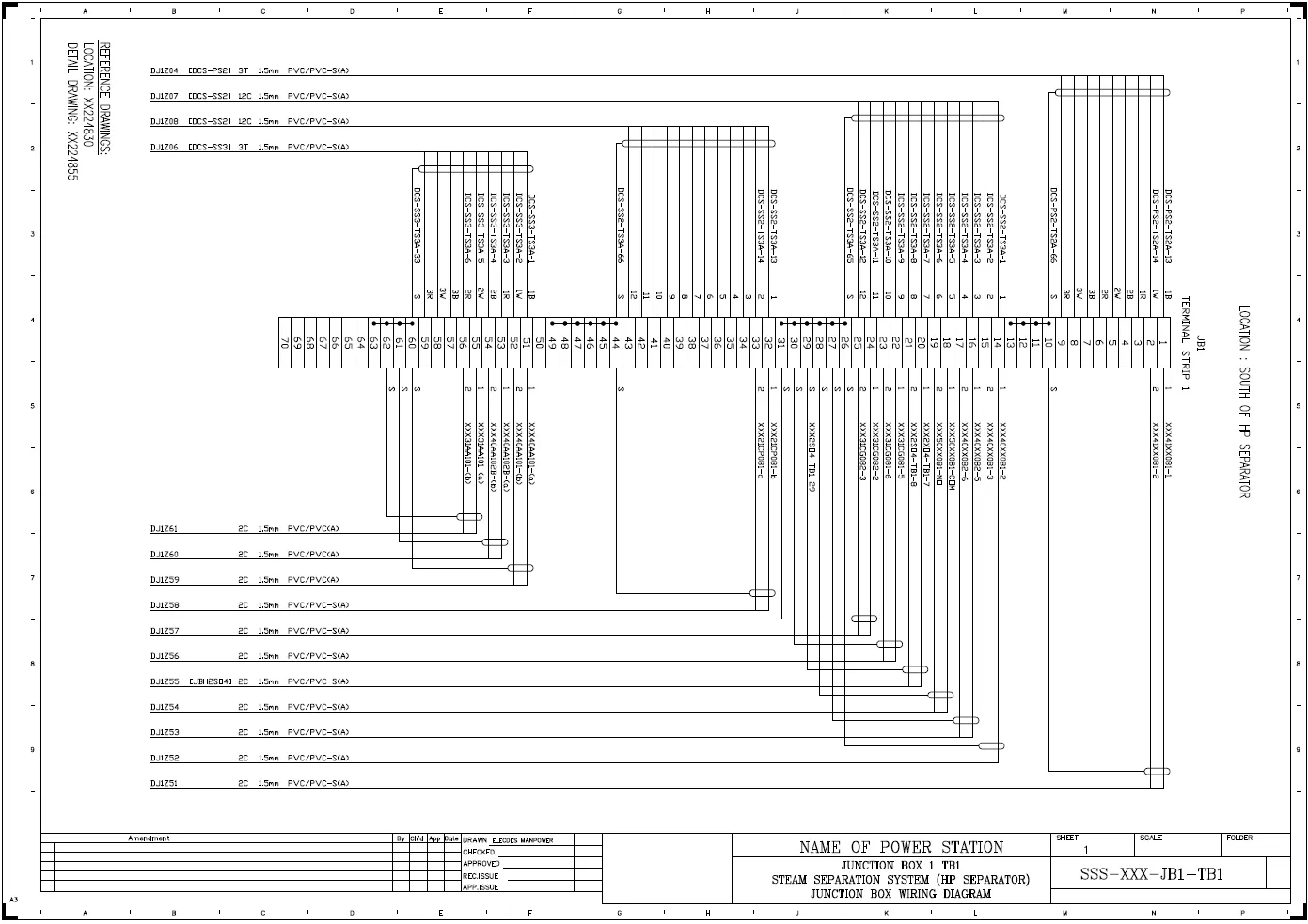 T-strip drawing sample